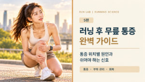 러닝 후 무릎 통증 완벽 가이드