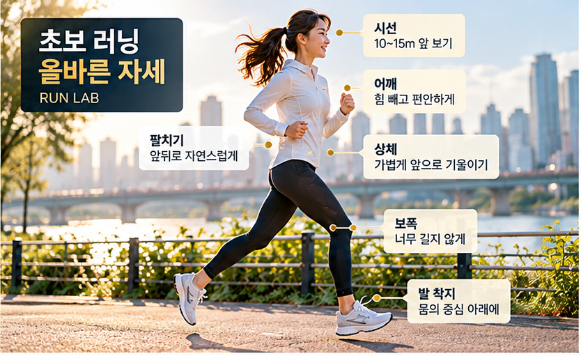 러닝자세