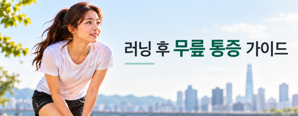러닝 후 무릎 통증 가이드