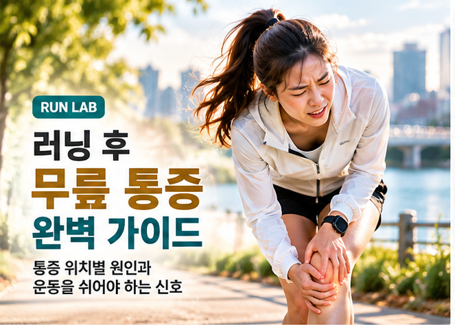 러닝을 하면 무릎에 어떤 부담이 발생할까?