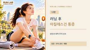 러닝 후 근육통과 회복 완벽 가이드